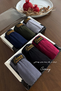 شورت مردانه اسلیپ نخ پنبه پک ۳ تایی کلوین کلین برند بایان